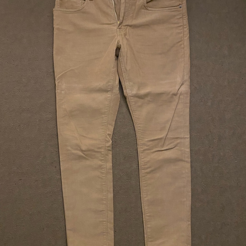 J. Crew Beige Corduroy Trousers